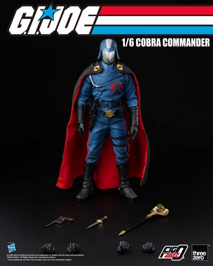 Figurka GI Joe FigZero 1/6 Cobra Commander 30 cm Inna marka