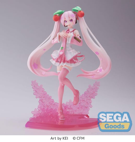 Figurka Hatsune Miku Luminasta - Sakura Miku (2023) Inna marka