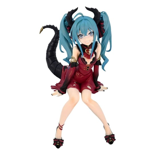 figurka hatsune miku noodle stopper villain red color ver. 16 cm Sega