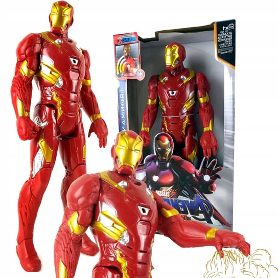Figurka Ironman Avengers Dzwięk Interaktywna Led Marvel