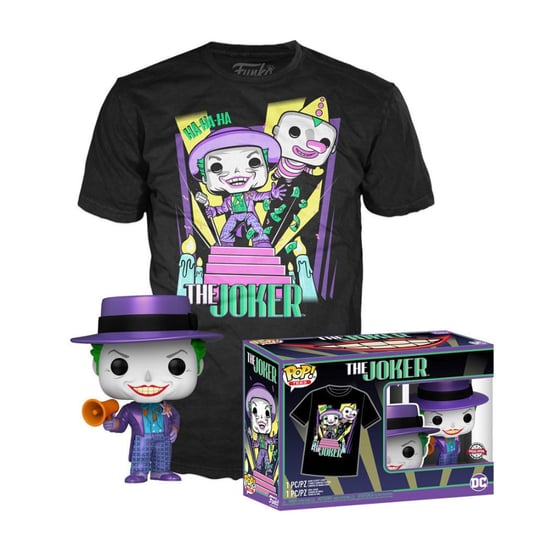 Figurka + Koszulka Funko Pop! Dc Comics Joker Xl Funko