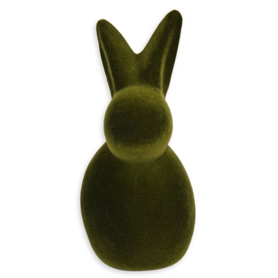 Figurka Królik Zielony Flock, Easter, 13 cm Empik