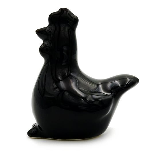 Figurka Kura wielkanocna, czarna, 5 cm Inna marka