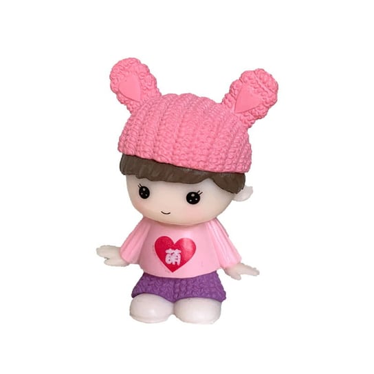 Figurka laleczka Przedszkolak dziewczynka w różowej czapeczce HABARRI