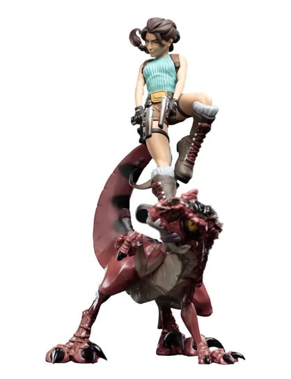Figurka Lara Croft & Raptor 24 Weta Workshop