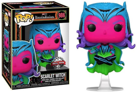 Figurka Marvel Funko POP! Scarlet Witch Black Light Special Edition Funko