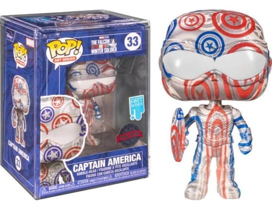 Figurka marvel pop captain america art series special edition Funko POP