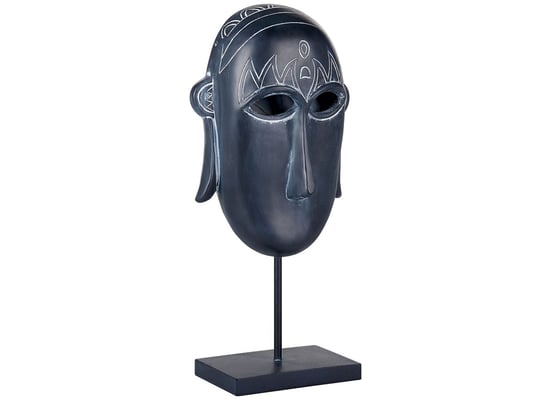 Figurka maska czarna PAKHA Beliani