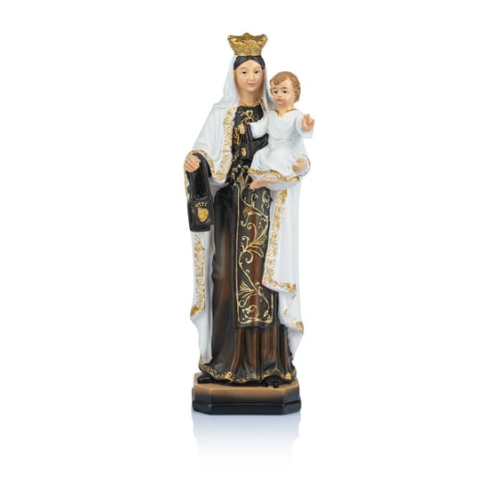 Figurka Matki Bożej Szkaplerznej MATKA BOSKA z GÓRY KARMEL Matka Boża Szkaplerzna Święte Miasto