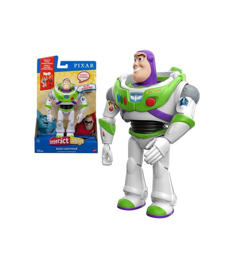 Figurka Mattel Hbk96 Toy Story Pixar Interactables Buzz Lightyear, Wielokolorowa Mattel