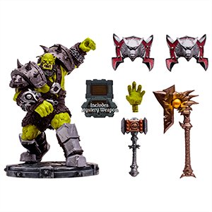 Figurka McFarlane'a World of Warcraft: Rzadki Ork 15 cm Funko