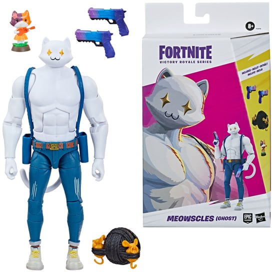 Figurka Meowscles Ghost Fortnite Victory Royale 15 Cm Epic Games