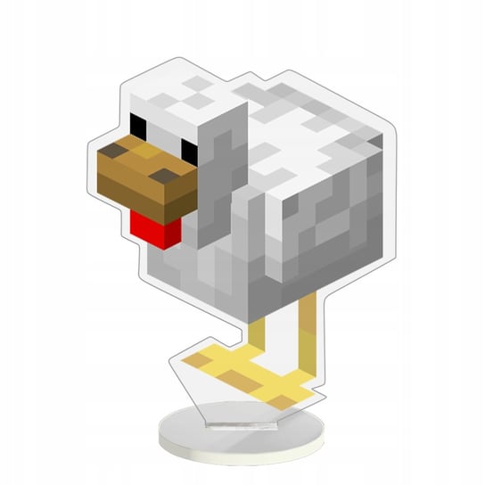 Figurka Minecraft Kurczak Kolekcjonerska 13 cm Plexido