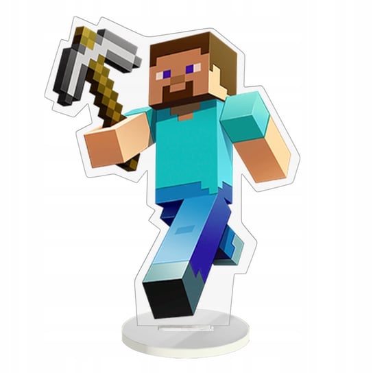 Figurka Minecraft Steve Kilof Kolekcjonerska 15 cm Plexido