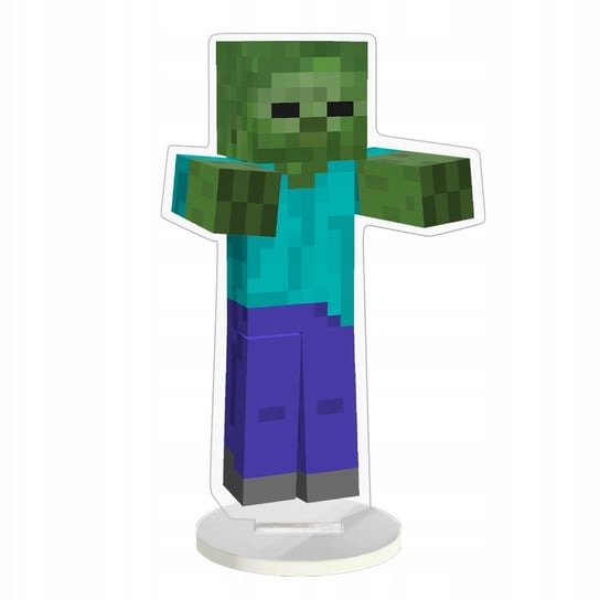 Figurka Minecraft Zombie Kolekcjonerska 14,5 cm Plexido