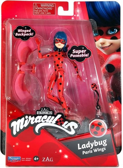 Figurka Miraculous Ladybug Biedronka I Czarny Kot BANDAI