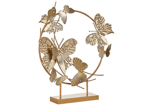 Figurka motyle złota BERYLLIUM Beliani
