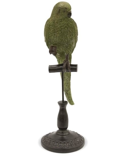 Figurka Papuga, zielona, 44x15,5x13,5 cm Art-Pol