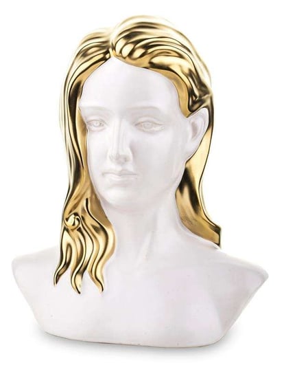 Figurka PIGMEJKA Kobieta, biała, 24x19 cm Pigmejka