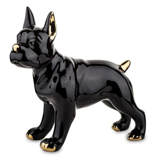 Figurka PIGMEJKA Pies, czarna, 20x20 cm Pigmejka