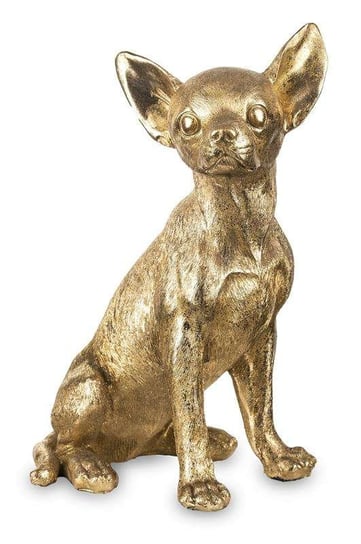 Figurka PIGMEJKA Pies,, złota, 25x15x12 cm Pigmejka