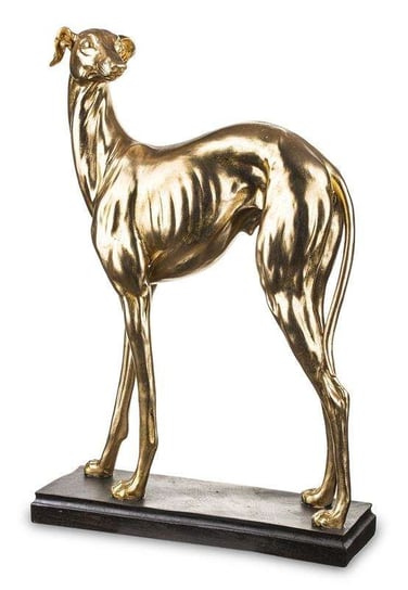 Figurka PIGMEJKA Pies, złota, 65x40x16 cm Pigmejka