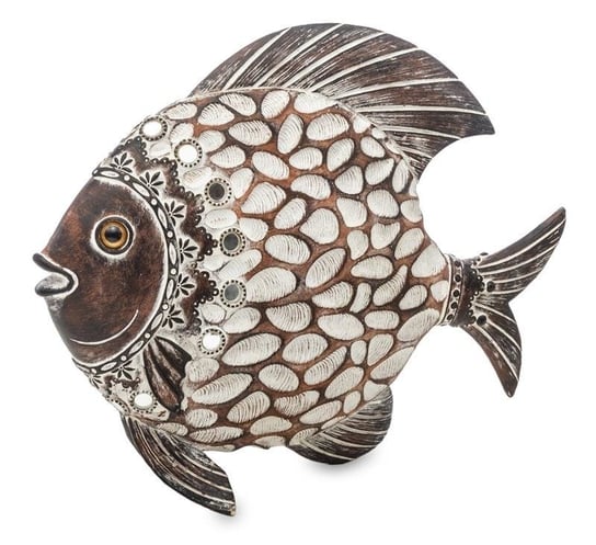 Figurka PIGMEJKA Ryba, brązowa, 21x25 cm Pigmejka