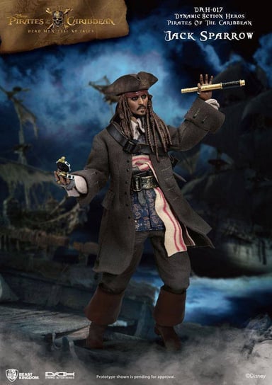 Figurka Pirates Of The Caribbean Dynamic 8Ction Heroes 1/9 Jack Sparrow Inna marka