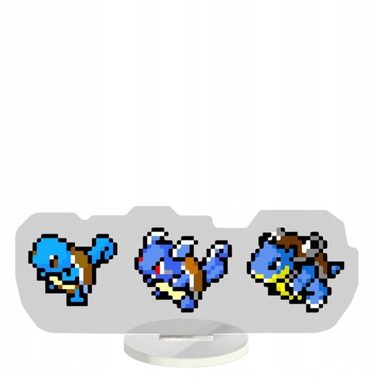Figurka Pokemon Squirtle Pixel Kolekcjonerska 6 cm Plexido
