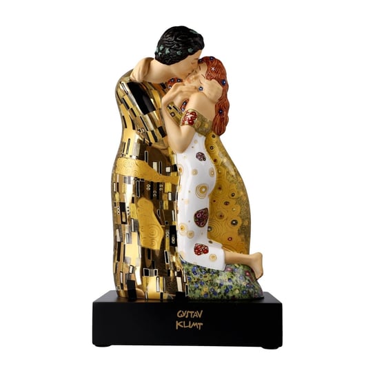 Figurka porcelanowa Pocałunek 33 cm - Gustav Klimt Goebel