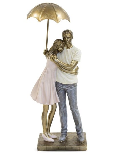 Figurka Przytulająca Się Para Pod Parasolem Art-Pol