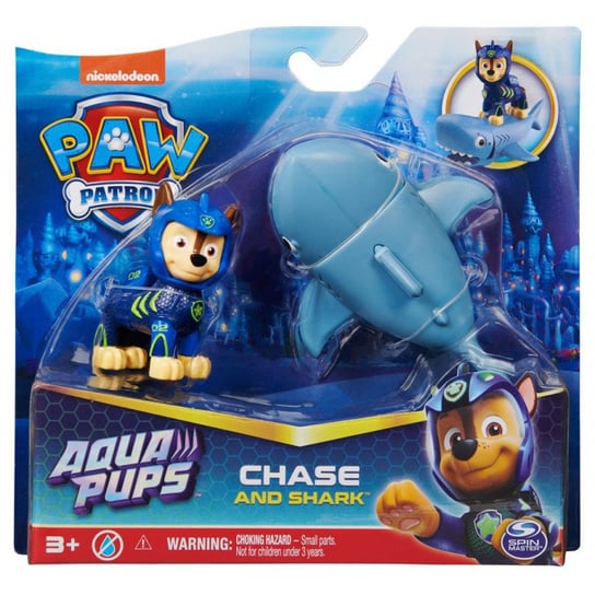Figurka Psi Patrol Aqua Chase z akcesorium Psi Patrol