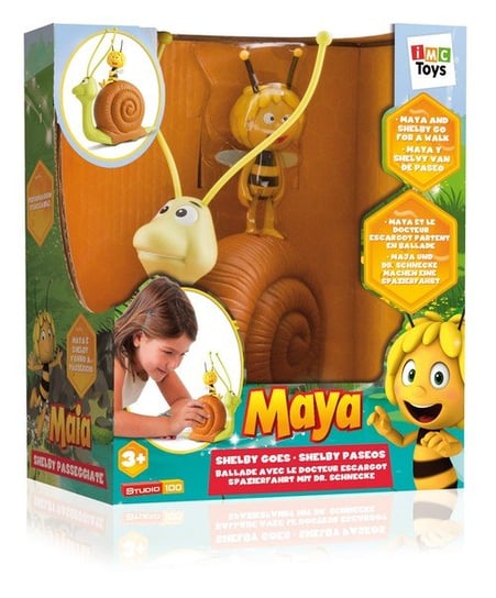 Figurka Pszczółka Maja i jeżdżący ślimak IMC Toys