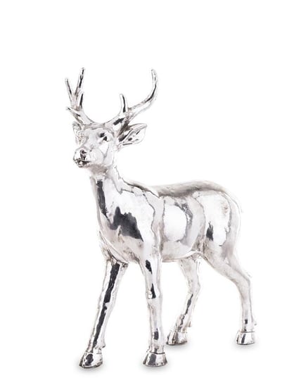 Figurka Renifer świąteczny kolor srebrny wys.57cm Art-Pol