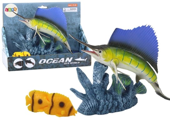 Figurka Ryba Miecznik Włócznik Rafa Koralowa Rybki Lean Toys