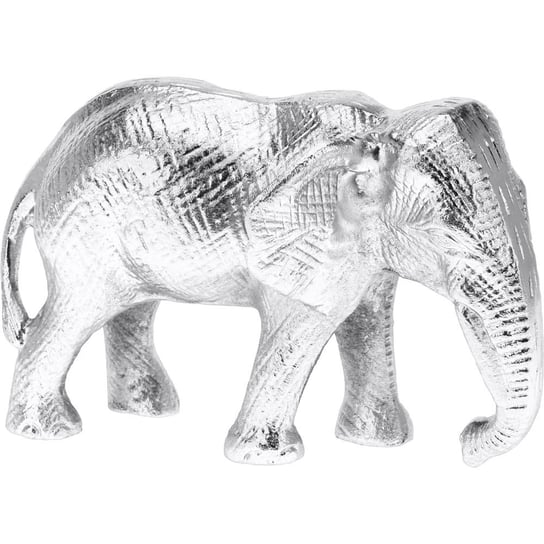 Figurka słonia z aluminium, 20cm Home Styling Collection