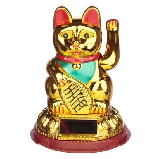 Figurka solarna KEMIS Kot szczęścia, 11 cm Kemis - House of Gadgets