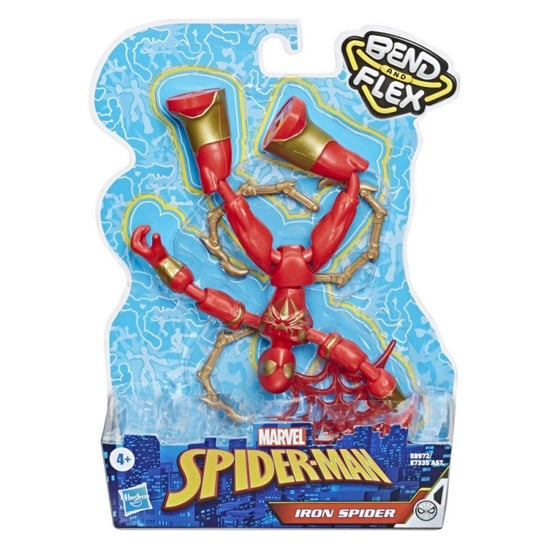 Figurka Spiderman Bend and Flex Iron Spider Hasbro