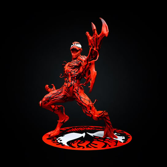 Figurka statyczna Carnage | Żywica | 18 cm | Marvel Venom Spider-Man Inna marka