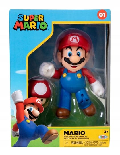 Figurka Super Mario + Mushroom Jakks Pacific