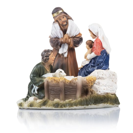 Figurka Święta Rodzina Pasterz | Szopka Bożonarodzeniowa Ozdoba Na Święta Na Wigilijny Stół Święte Miasto