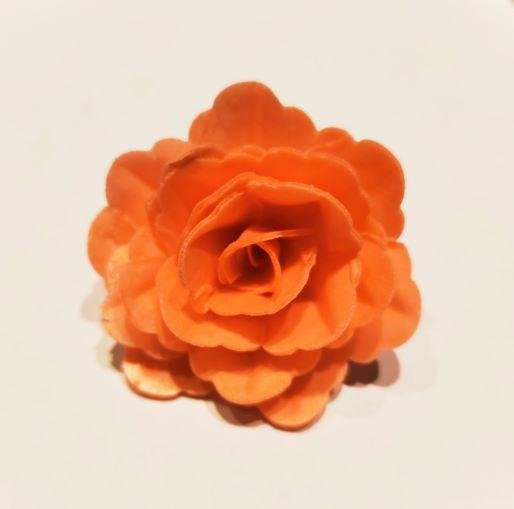 Figurka Tortowa Róża  Łososiowa Waflowa Inna marka