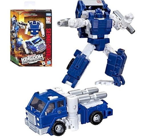 Figurka Transformers Generations War for Cybertron: Kingdom Deluxe - Autobot Pipes Hasbro
