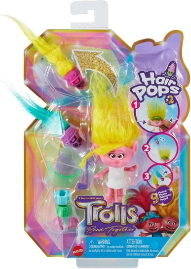 Figurka Viva z bajki Trolle 3 + akcesoria zabawka licencyjna idealna dla małych wielbicieli Trolli Inna marka