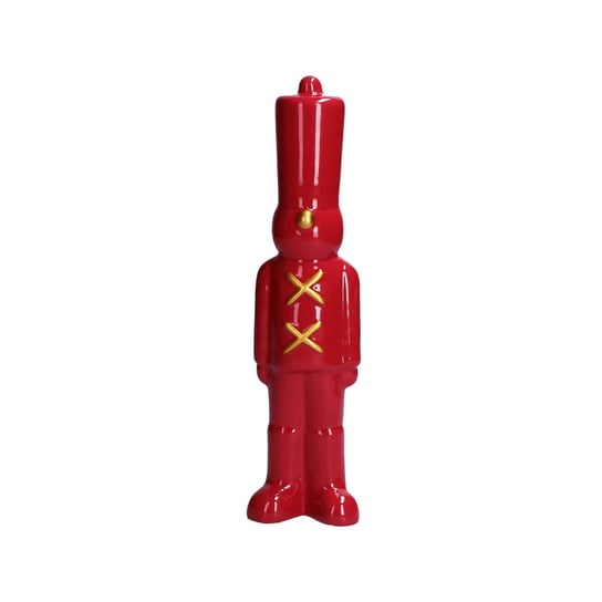 Figurka w kształcie świątecznego żołnierza Sullattentisto - Czerwony, 26 cm Rituali Domestici