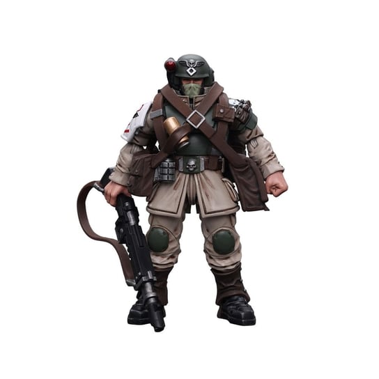 Figurka Warhammer 40k 1/18 Astra Militarum - Command Squad Veteran with Medi-pack Joy Toy