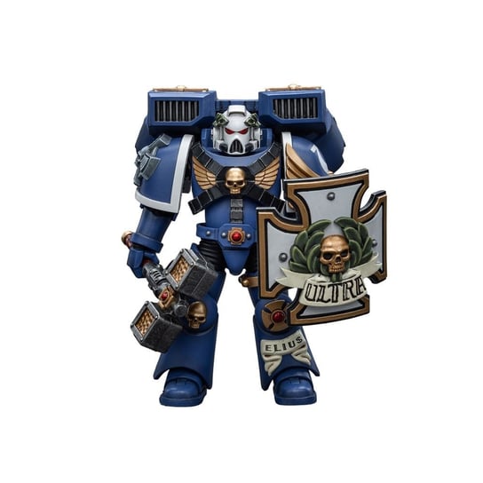 Figurka Warhammer 40k 1/18 Space Marines (Ultramarines) - Vanguard Veteran with Thunder Hammer and Storm Shield Joy Toy