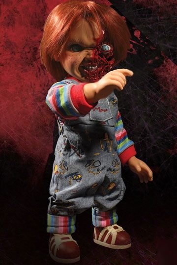 Figurka Z Dźwiękiem Laleczka Chucky 3 / Child'S Play 3 Designer Series - Pizza Face Chucky Inna marka