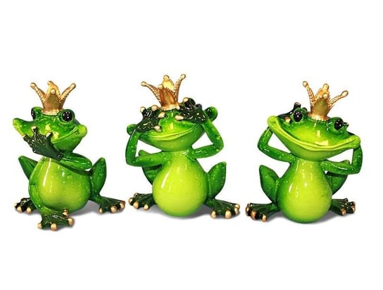 Figurka żaba, 12x10 cm Pigmejka