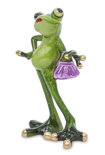 Figurka Żaba Dama elegantka wysokość 15 cm Pigmejka